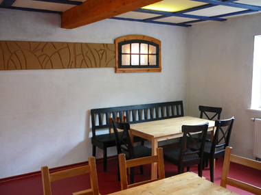 Aufenthaltsraum im G&auml;stehaus